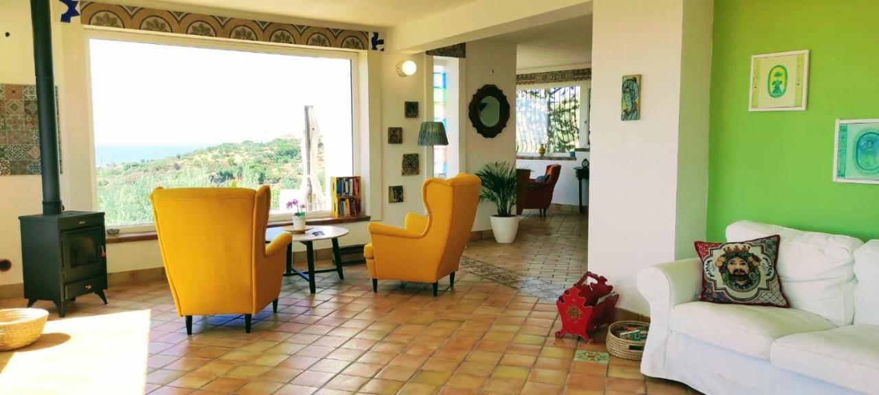 Villa Immersa In Oliveto Vista Mare Sciacca Luaran gambar
